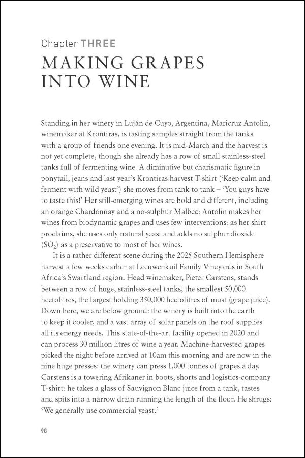 Book cover of Rooted in Change: The Stories Behind Sustainable Wine; with a wine glass sprouting roots. Published by Academie Du Vin.