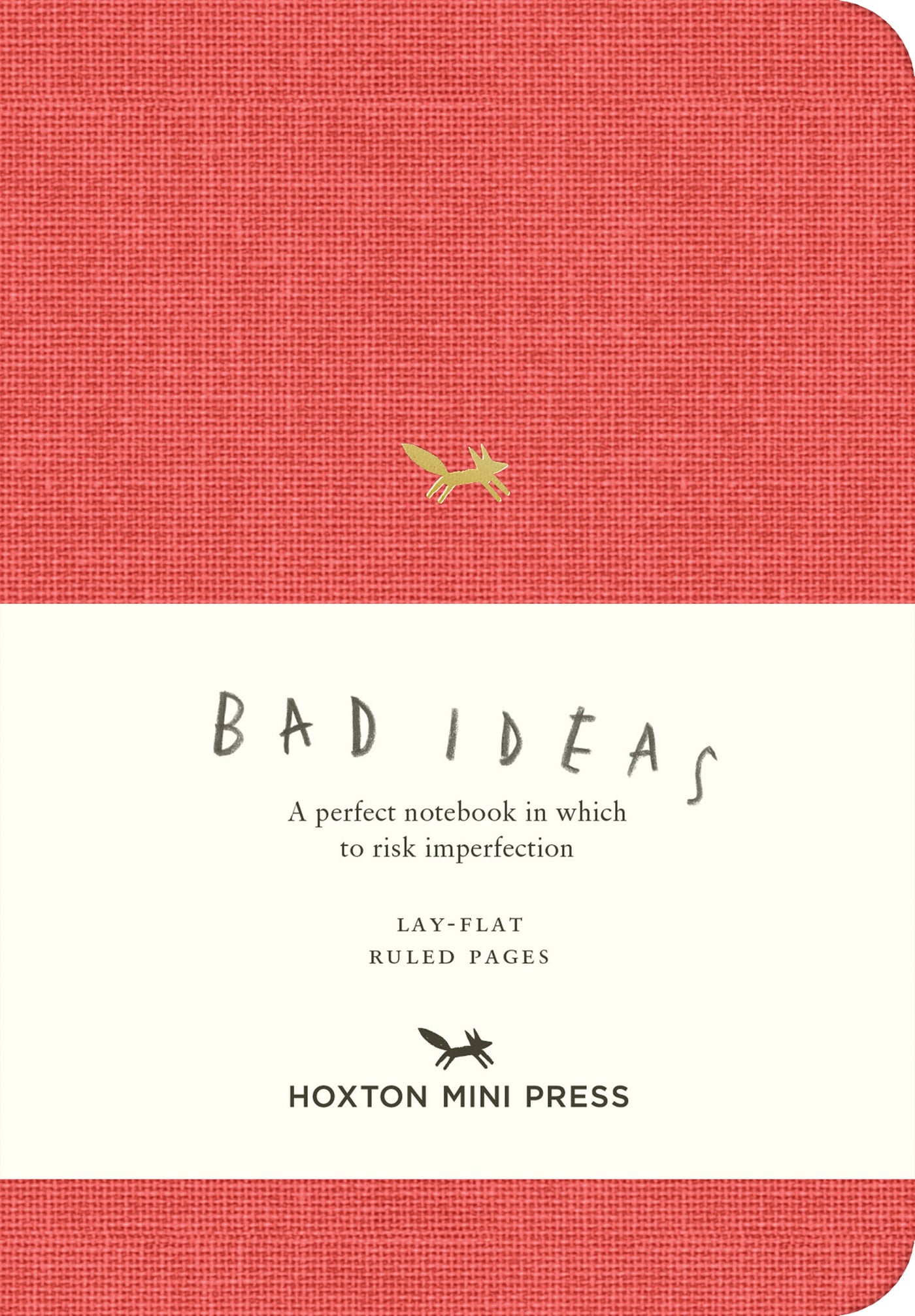 A Notebook for Bad Ideas (Small / Red / Lined) - ACC Art Books US