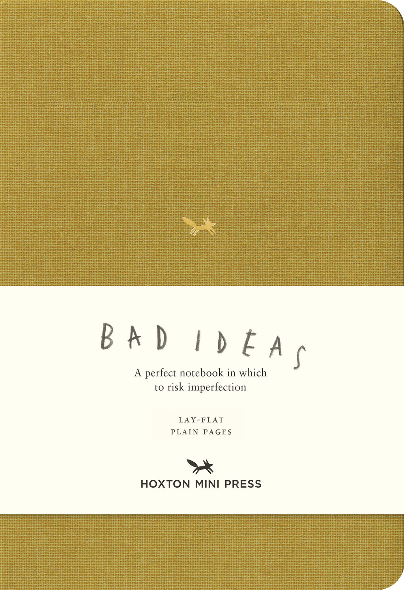 A Notebook for Bad Ideas (Medium / Mustard / Unlined) - ACC Art Books US