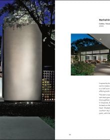 Book cover of Modernism in Context: Homes by Lionel Morrison; featuring a modern residential property with a swimming pool. Published by Images Publishing.