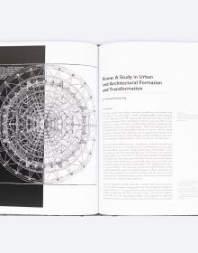 Book cover of The Urban Design Legacy of Colin Rowe, with an aerial map. Published by ORO Editions.