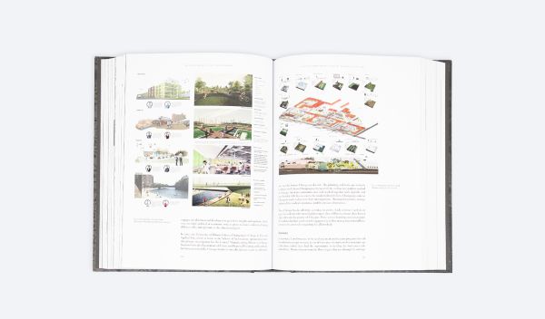 Book cover of The Urban Design Legacy of Colin Rowe, with an aerial map. Published by ORO Editions.