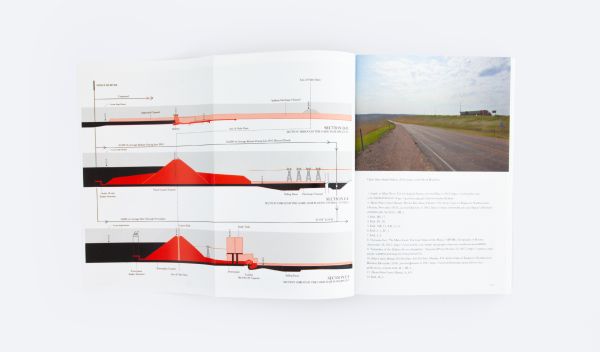 Concrete blocks with water filtering through on cover of 'Way Beyond Bigness: The Need for a Watershed Architecture', by ORO Editions.