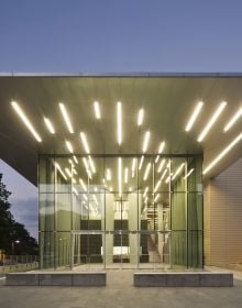 Gathering Bohlin Cywinski Jackson in grey font on amber cover