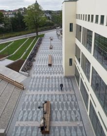 Luminous green cover, Nature Site Restraint Thorbjoern Andersson Landscape Architecture in black font to upper edge.