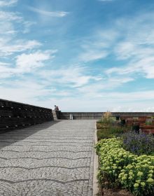 Luminous green cover, Nature Site Restraint Thorbjoern Andersson Landscape Architecture in black font to upper edge.