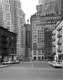 Chromogenic print of divertor tokamak, ASDEX Upgrade, Archive, Matrix, Assembly The Photographs of Thomas Struth 1978-2018 in black font on top white banner.