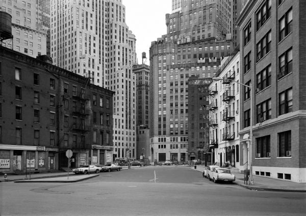 Chromogenic print of divertor tokamak, ASDEX Upgrade, Archive, Matrix, Assembly The Photographs of Thomas Struth 1978-2018 in black font on top white banner.