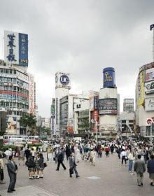 Chromogenic print of divertor tokamak, ASDEX Upgrade, Archive, Matrix, Assembly The Photographs of Thomas Struth 1978-2018 in black font on top white banner.