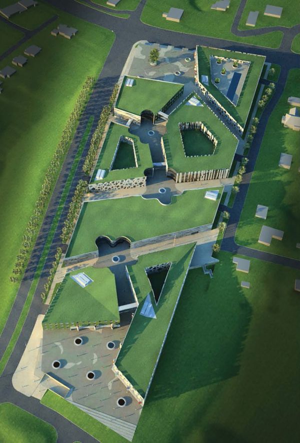 Red and grey circular shapes and lines on black cover, ARCHITECTURE STUFF ROBERT LIVESEY in white and red cover above.