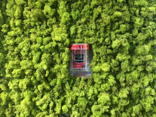 White translucent cover with 10 digital icons dotted around Best Practices in black font on yellow banner