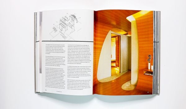 Book cover of Michele Saee Projects 1985-2017, featuring a close up of windows of metal structure. Published by ORO Editions.