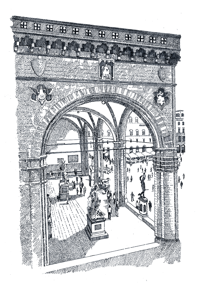 Book cover of After Dante: Divine, Design, and the Cosmos, with architectural buildings of Venice near canal. Published by ORO Editions.