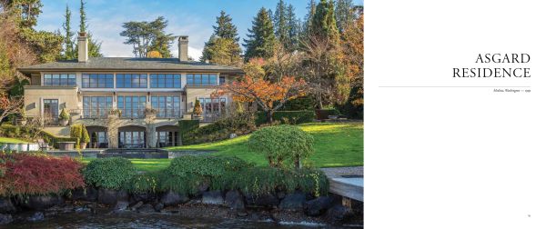 Book cover of Architecture as Art, featuring a luxury residential building surrounded by landscaped grounds. Published by ORO Editions.