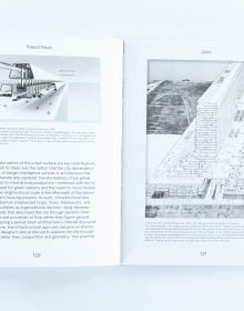 White cover and white shapes with drop shadow on top with Shaped Places Of Carroll County New Hampshire in black font