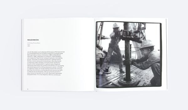 Book cover of American Industry, with an aerial view of the silver nose of Jumbo jet. Published by ORO Editions.