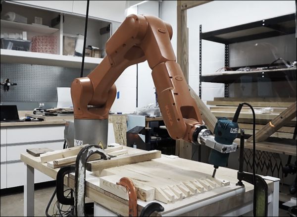 Grey cover with bright orange filtered photo of architecture structure and Matter Aggregation in dark grey slanted font above