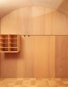 Book cover of Almost, Not The Architecture of Atelier Nishikata, with an off white wall and ceiling join. Published by ORO Editions.