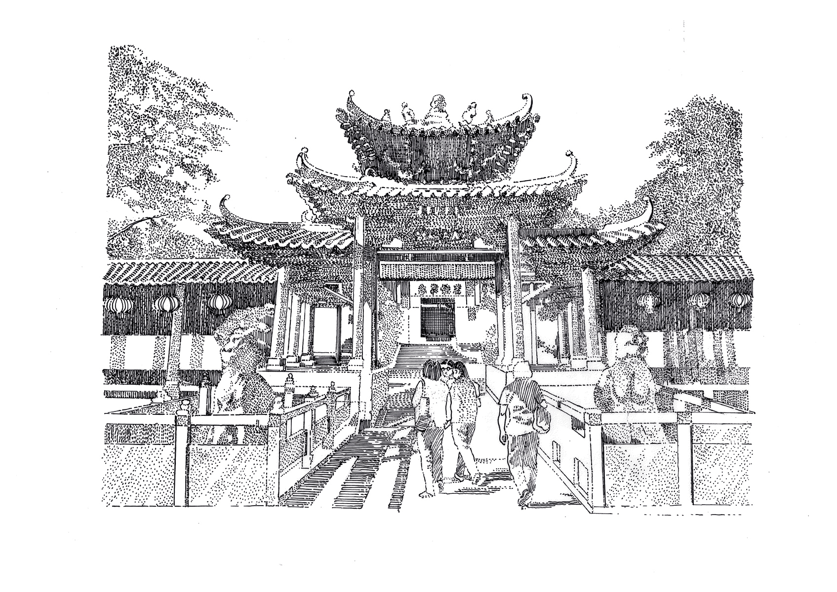 Book cover of Shaping Canton, with a Chinese port with large ship in dock. Published by ORO Editions.