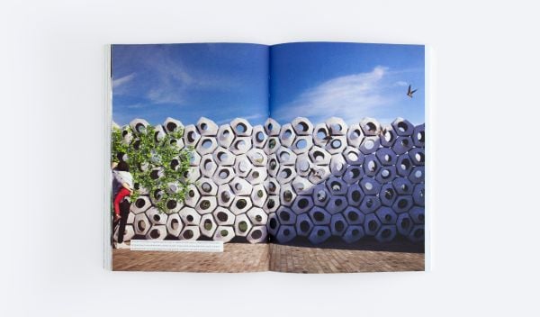 Book cover of Architectural Ceramic Assemblies Workshop V, with a ceramic building façade. Published by ORO Editions.