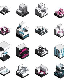 Book cover of digitalSTRUCTURES, Data and Urban Strategies of the Civic Future. Published by ORO Editions.