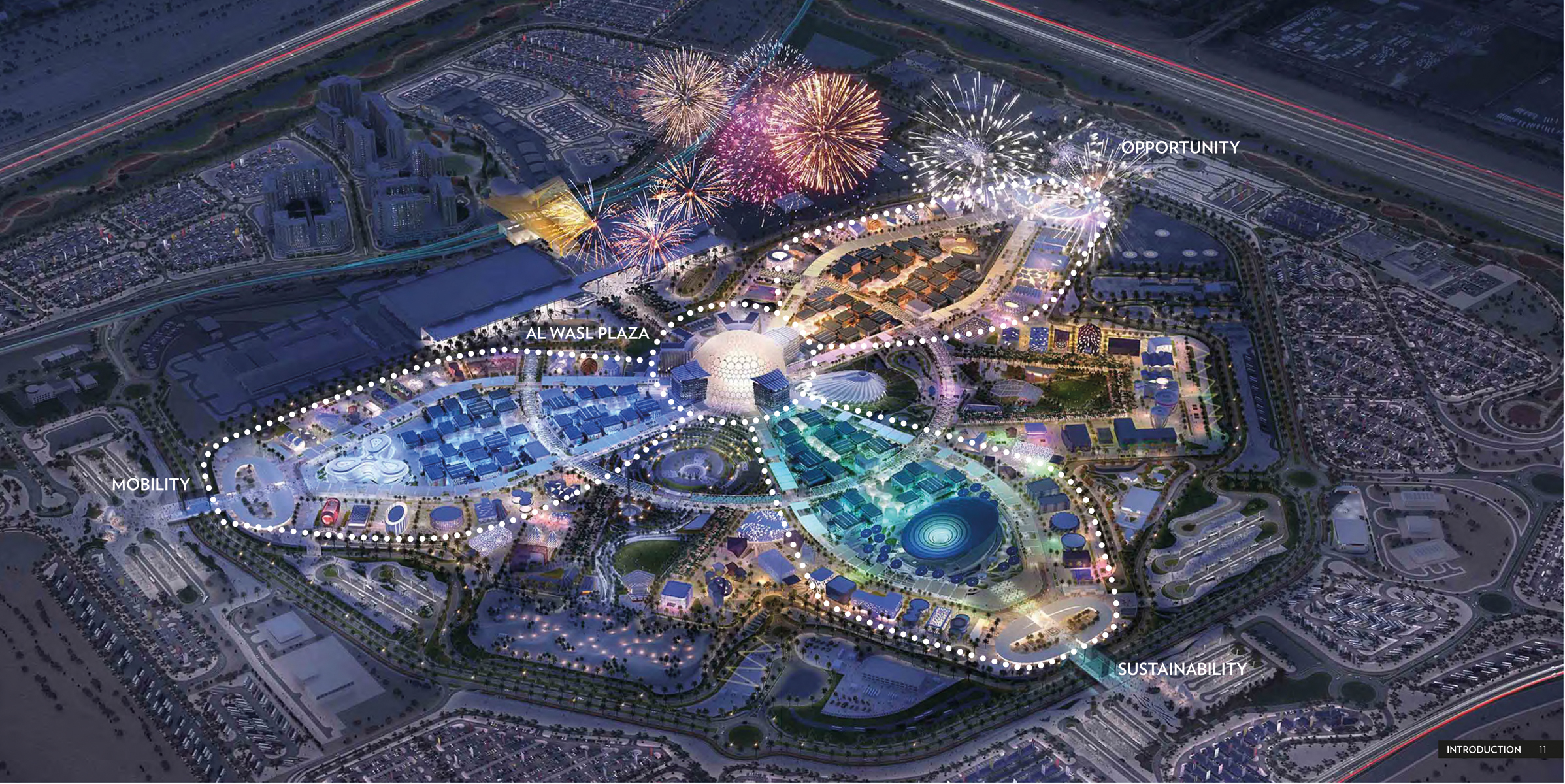 Book cover of Al Wasl Plaza Dubai Expo 2020. Published by ORO Editions.