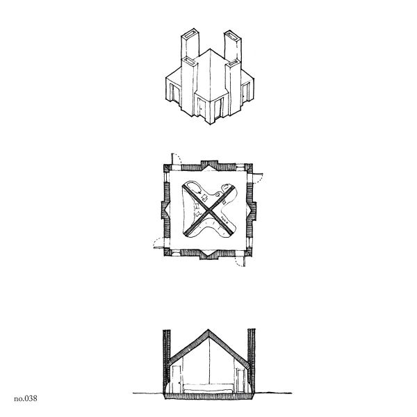 Book cover of no.001-365: One House Per Day. Published by ORO Editions.