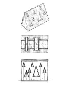 Book cover of no.001-365: One House Per Day. Published by ORO Editions.