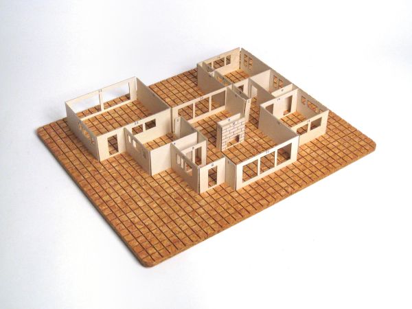 Book cover of Building Toys: An Architect’s Collection, with wooden building blocks scored with grid lines. Published by ORO Editions.