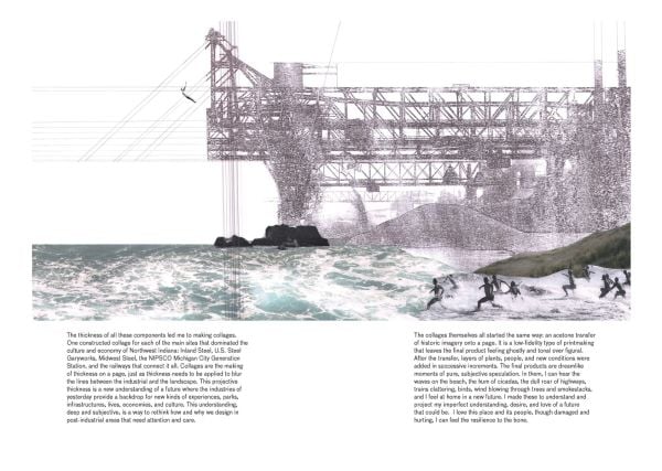 Book cover of Lunch 15: Thick. Published by ORO Editions.