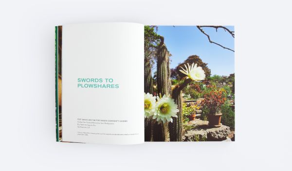 Book cover of Changing the Commons, with a forest with stepped decking walkway. Published by ORO Editions.