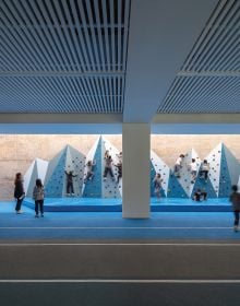 Book cover of Designing for Empathy, 'The Architecture of Connections in Learning Environments, with Avenues Shenzhen Early Learning Center, children below on play area. Published by ORO Editions.