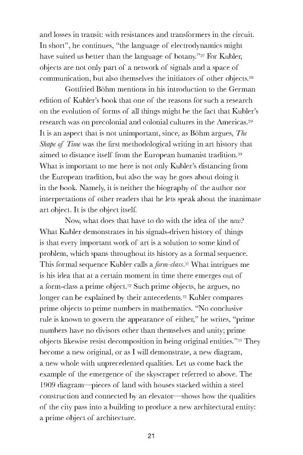 Cityscape with high rise buildings with misty orange sky, on cover of Peter Trummer's The City as a Technical Being, by ORO Editions.