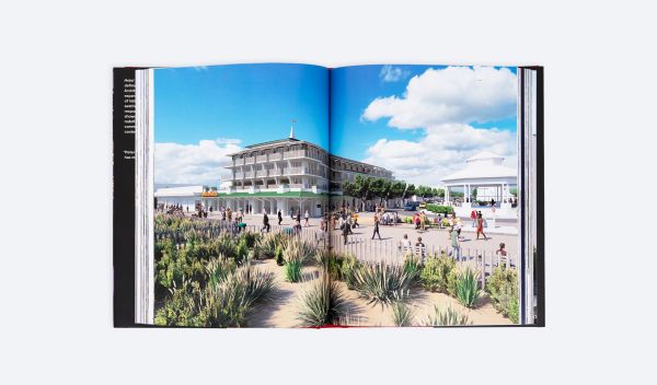 Book cover of Hotel Design, featuring a modern hotel 'Moxy', in Washington. Published by ORO Editions.
