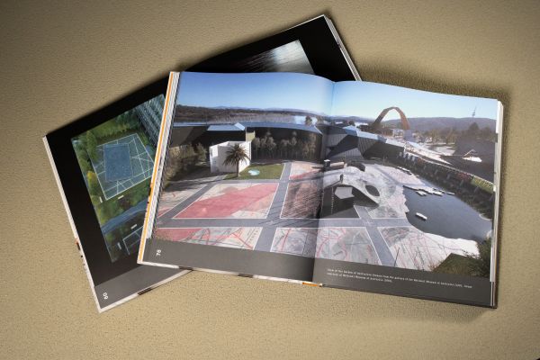 Book cover of An Art of Instrumentality: The Landscape architecture of Richard Weller. Published by ORO Editions.