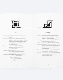 White book cover of Ali AlYousef's The Labyrinth of Rooms: An Architectural Allegory. Published by ORO Editions.