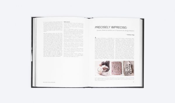 Book cover of Robotic Fabrication & Architectural Design, featuring a robot. Published by ORO Editions.