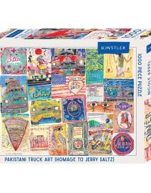 Pakistani Truck Art (Homage to Jerry Saltz)