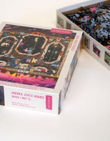 Puzzle box of When I Was 12: 1000 piece puzzle. Published by Kinstler.