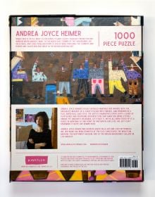 Puzzle box of When I Was 12: 1000 piece puzzle. Published by Kinstler.
