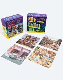 Activity box of City Making 101: Card Topics with Urban Design Guidelines. Published by ORO Editions.