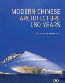 Book cover of Modern Chinese Architecture: 180 Years, with the Harbin Grand Theatre. Published by ORO Editions.