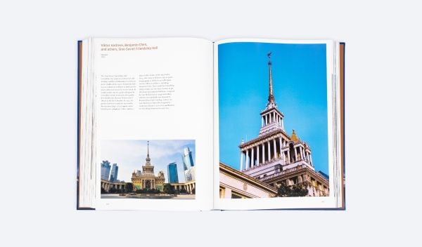 Book cover of Modern Chinese Architecture: 180 Years, with the Harbin Grand Theatre. Published by ORO Editions.