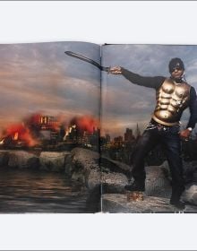 Book cover of Roger Erickson's FLOSS, featuring American rapper and record producer Kool Keith. Published by ORO Editions.