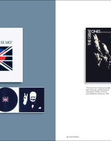 Book cover of Shooting for the Stars: Six Decades. Timeless Design, with an eclipse. Published by ORO Editions.