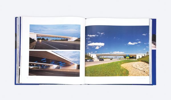 Book cover of Bridges as Structural Art, with view from underneath of Zakim bridge, Boston. Published by ORO Editions.