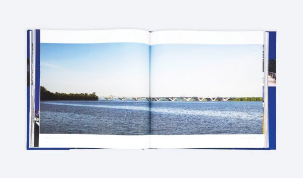 Book cover of Bridges as Structural Art, with view from underneath of Zakim bridge, Boston. Published by ORO Editions.