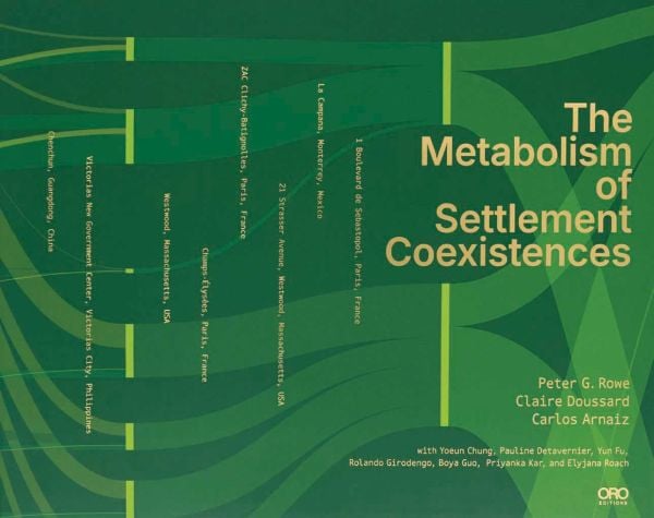 Book cover of The Metabolism of Settlement Coexistences. Published by ORO Editions.