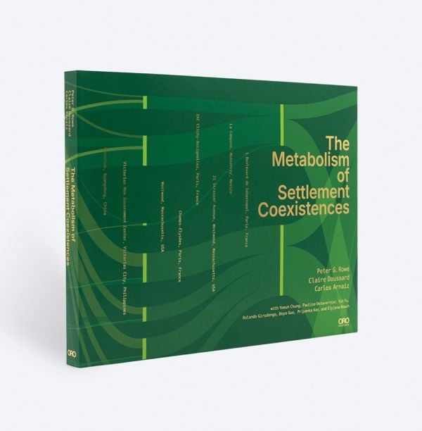 Book cover of The Metabolism of Settlement Coexistences. Published by ORO Editions.