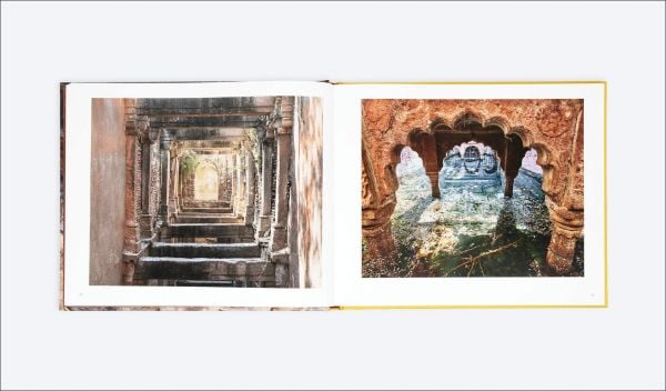 Book cover of To Reach the Source: The Stepwells of India, featuring an Indian stepwell filled with water. Published by ORO Editions.